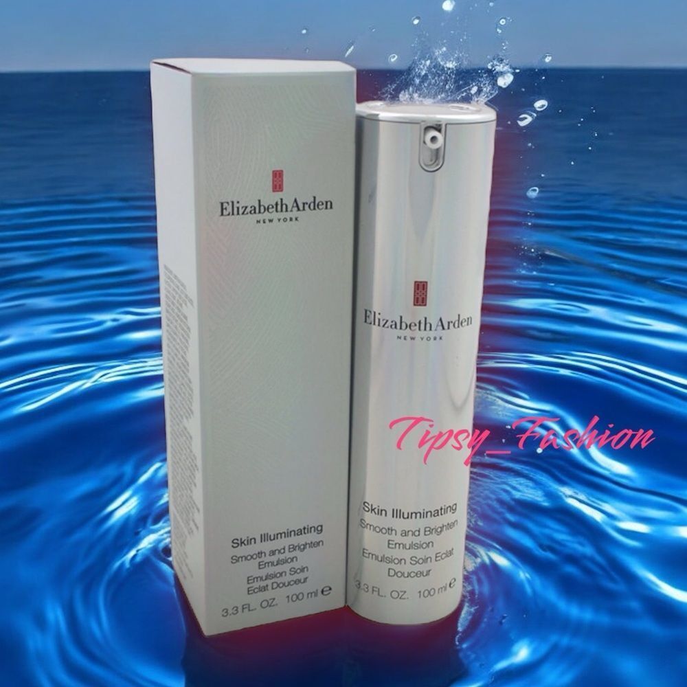 Elizabeth Arden Skin Illuminating Smooth & Brighten Emulsion 100mL New Boxed - Picture 2 of 2